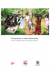 Training Manual on Gender Mainstreaming,  Promotion of Renewable Energy and Energy Efficiency Programme