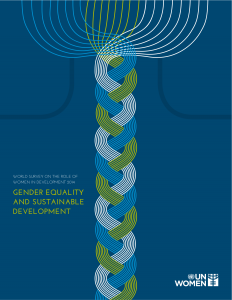 Gender equality and sustainable development – 2014 World Survey on the Role of Women in Development