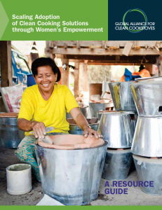 Scaling Adoption of Clean Cooking Solutions through Women’s Empowerment