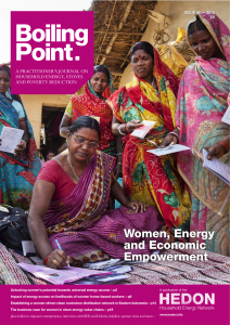 Boiling Point Issue 66: Women, Energy and Economic Empowerment