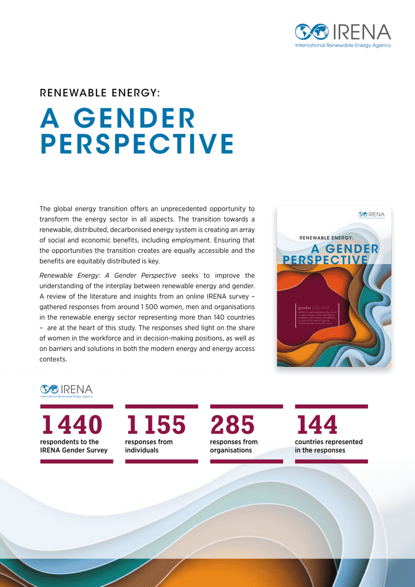 Renewable Energy: A Gender Perspective