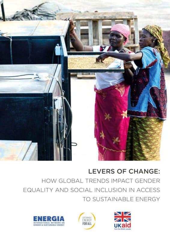 Levers of Change: How Global Trends Impact Gender Equality and Social Inclusion in Access to Sustainable Energy