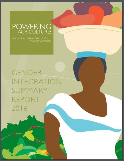 Powering Agriculture – Gender Integration Summary Report 2016