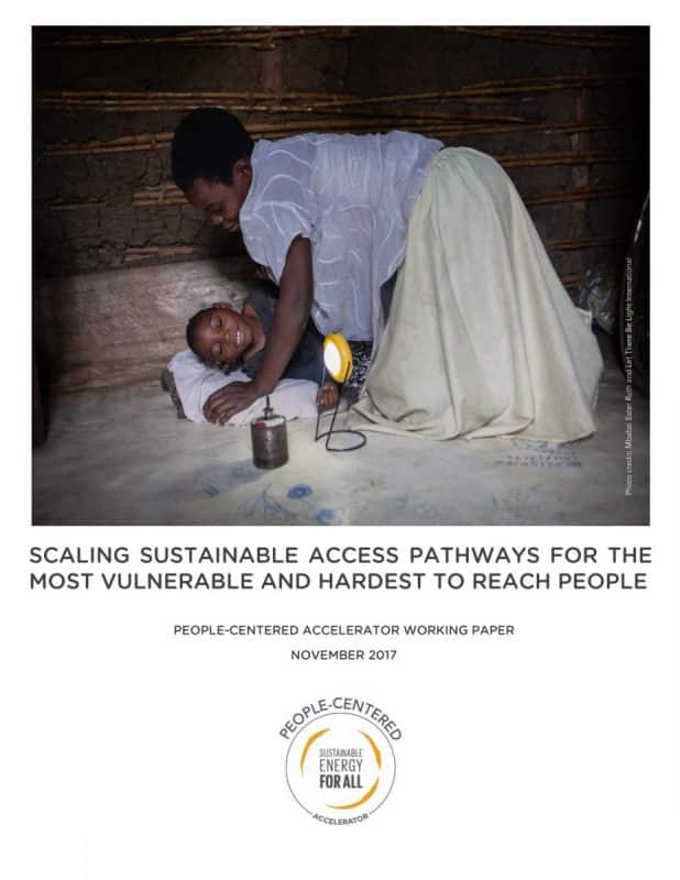 Scaling Sustainable Access Pathways for the Most Vulnerable and Hardest to Reach People