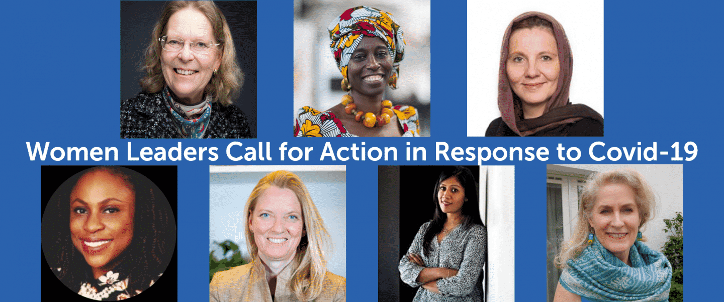 Women leaders call for action in response to COVID-19: Opening opportunities for gender equality in the transition to sustainable energy