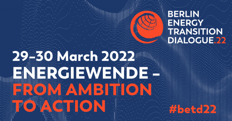 Event: ENERGIA At The 8th Berlin Energy Transition Dialogue - Energia ...